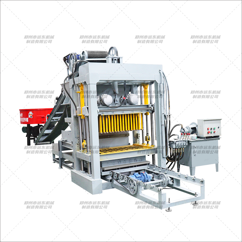 4-30液壓磚機(jī)（含進(jìn)板機(jī)、出板機(jī)、布料車、泵站、推車）(圖1)
